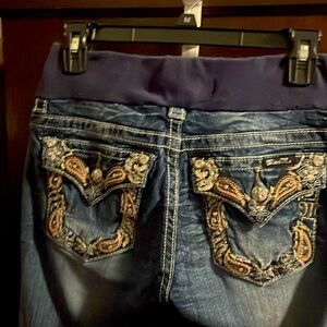 Miss me jeans size 27 with band